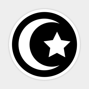 Islamic Symbol the Star and Crescent Magnet